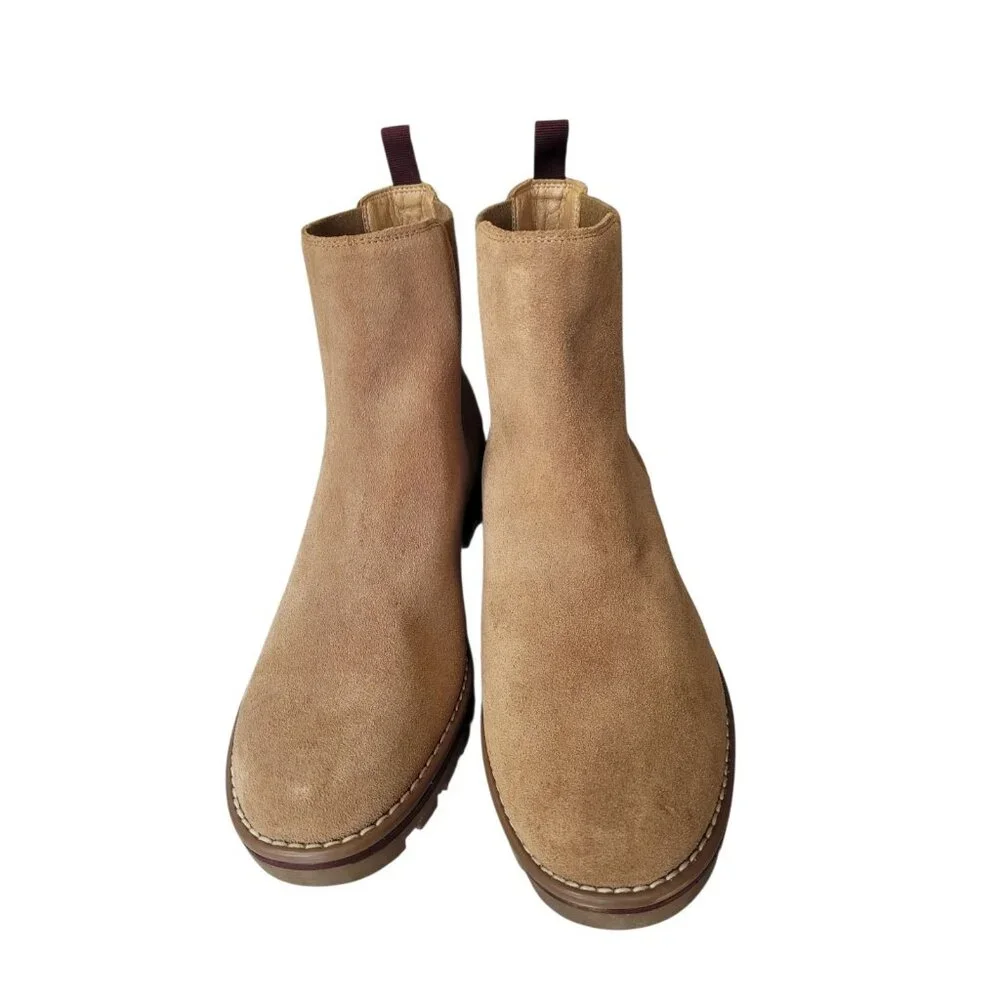 Crown‎ Vintage Tipryn Chelsea Boot Pull On Women’s Size 10M Brown Suede
